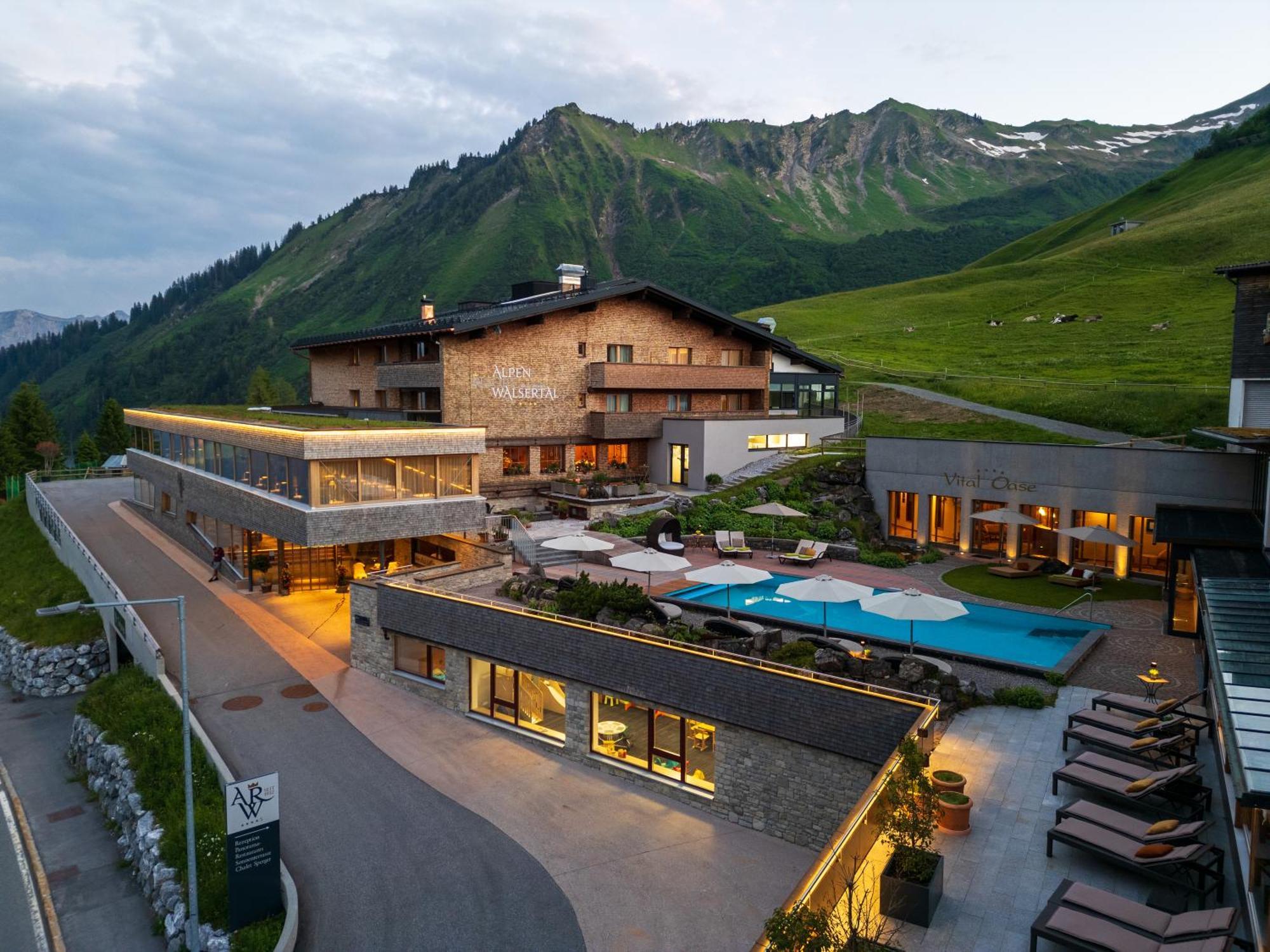 Alpenresort Walsertal Damuels Esterno foto