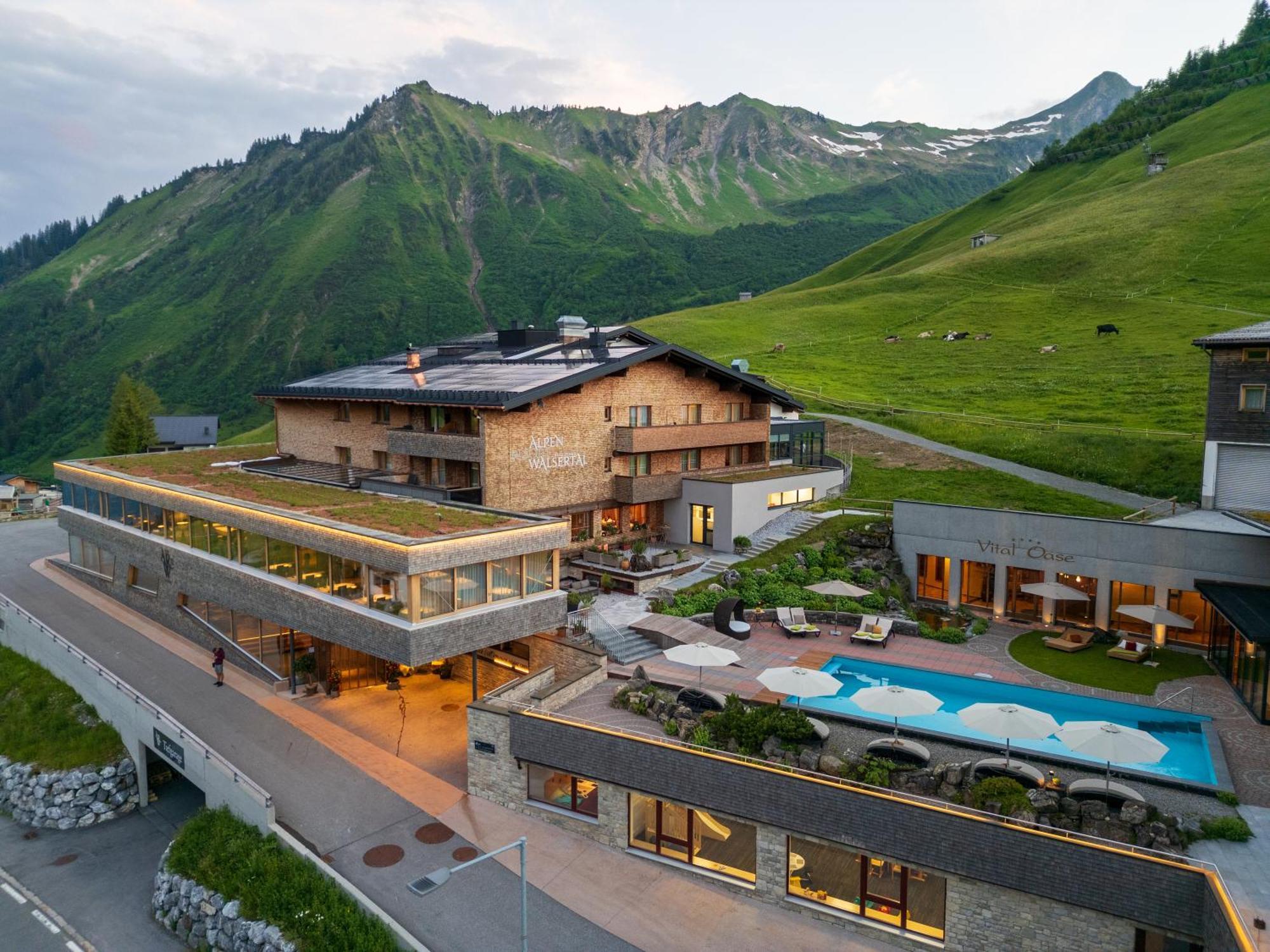Alpenresort Walsertal Damuels Esterno foto