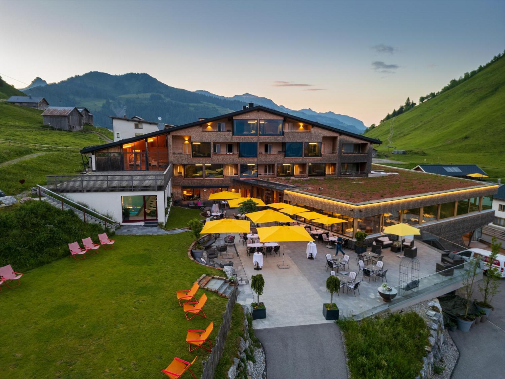 Alpenresort Walsertal Damuels Esterno foto